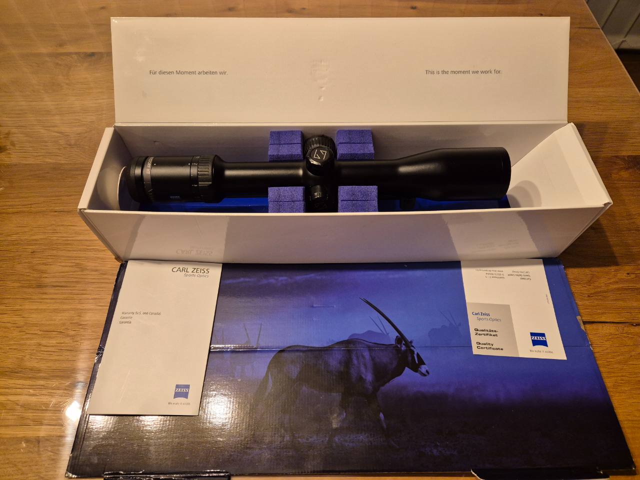 Zeiss Victory HT 1,5-6×42 M sa šinom i Blaser montažom