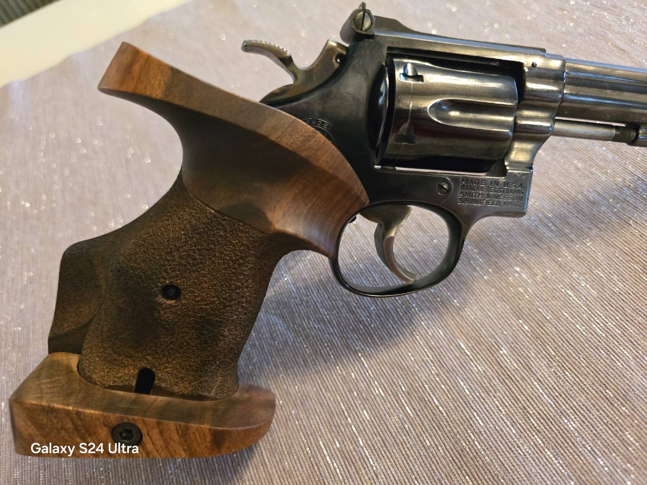Smith & Wesson Masterpiece 14-3,6 inch, Nill drske