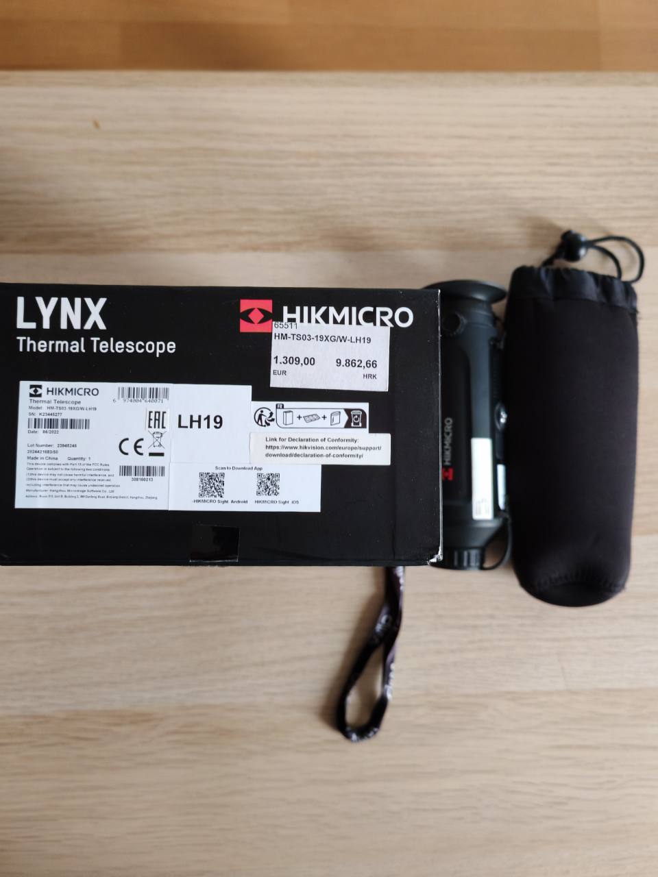 Hikmicro Lynx pro lh19