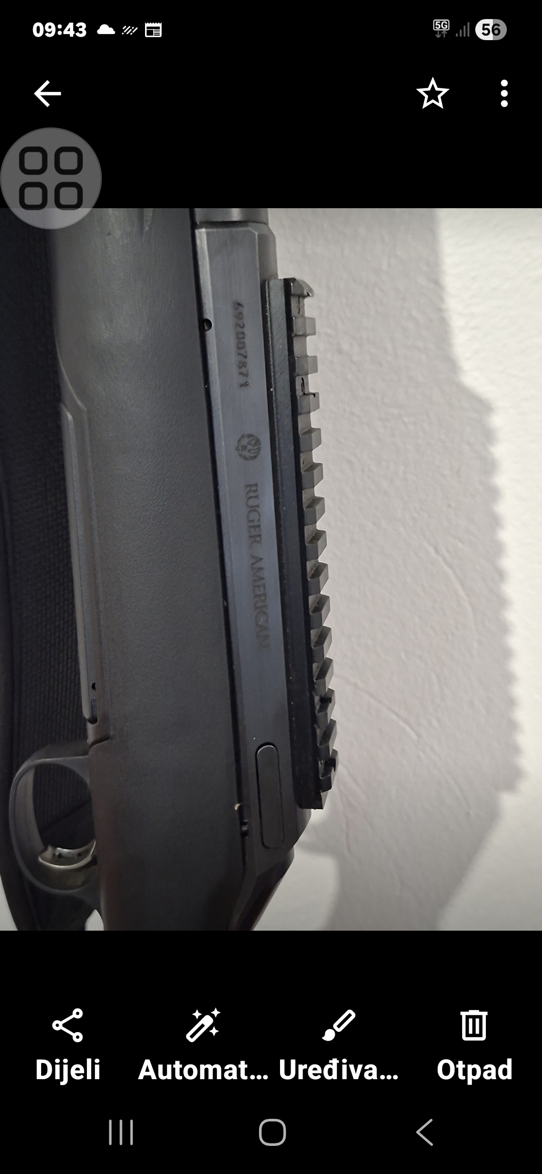 Karabin Ruger American 30 06.