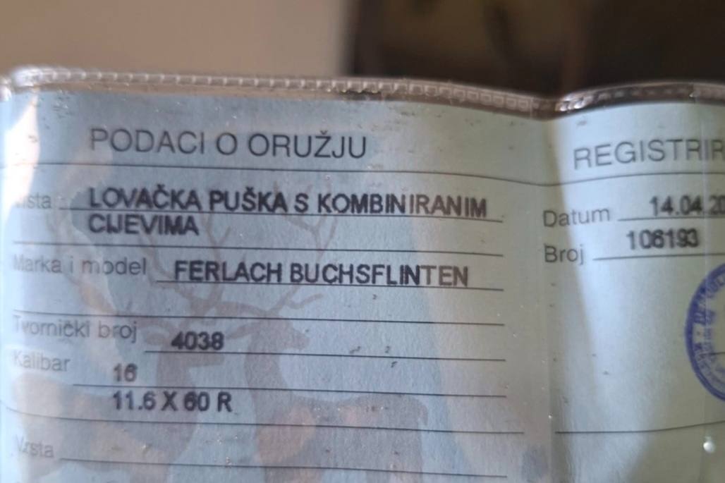 Lovačka puška Ferlach Buschsflinten