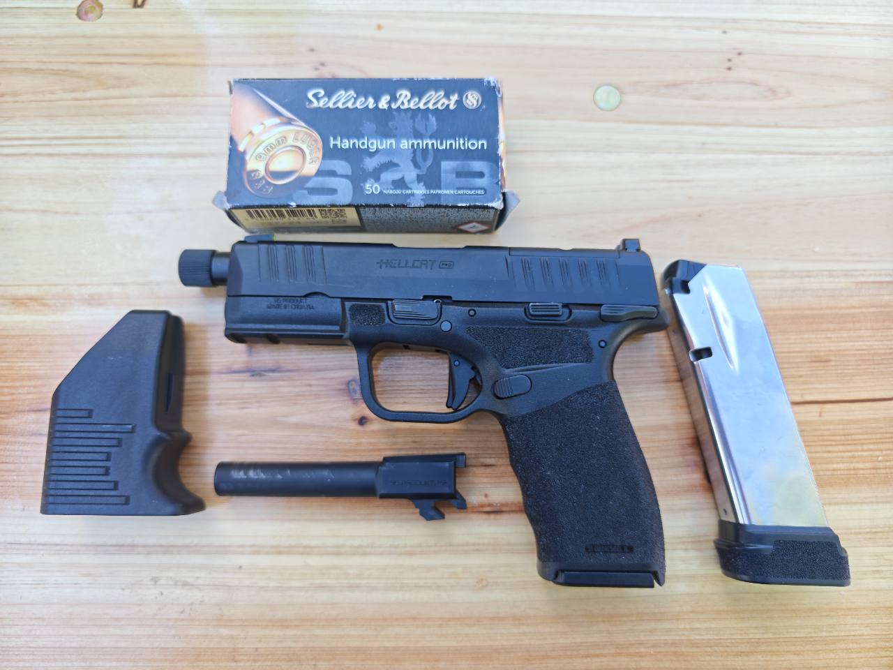 HS HELLCAT + dodatna rezervna cijev