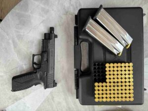 HS XD-M 9mm – navoj na cijevi, povišeni ciljnici