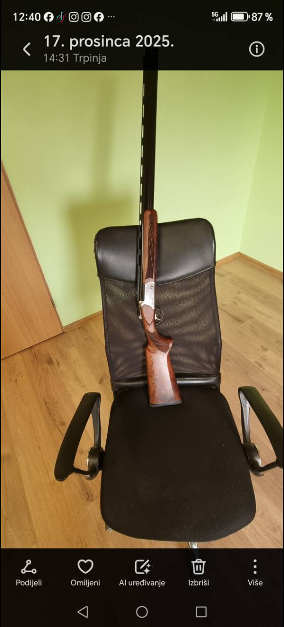 Trap Webley & scott 912xs