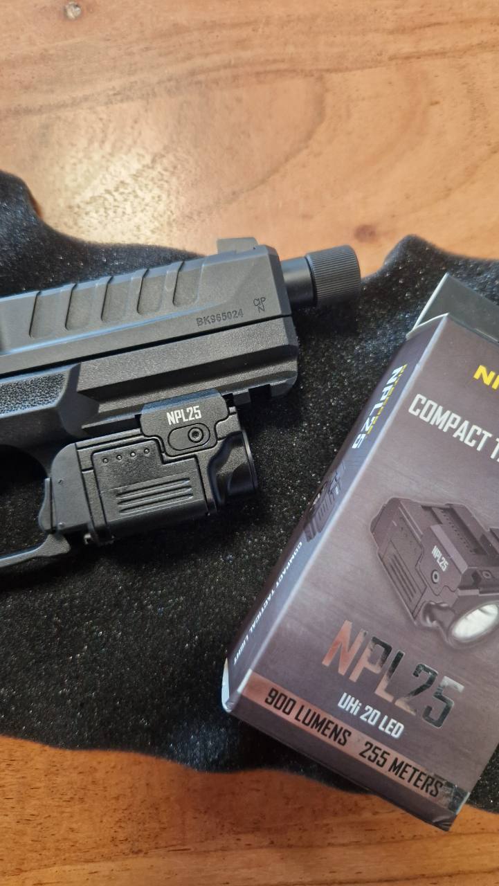 Nitecore npl25 lampa za pistolj