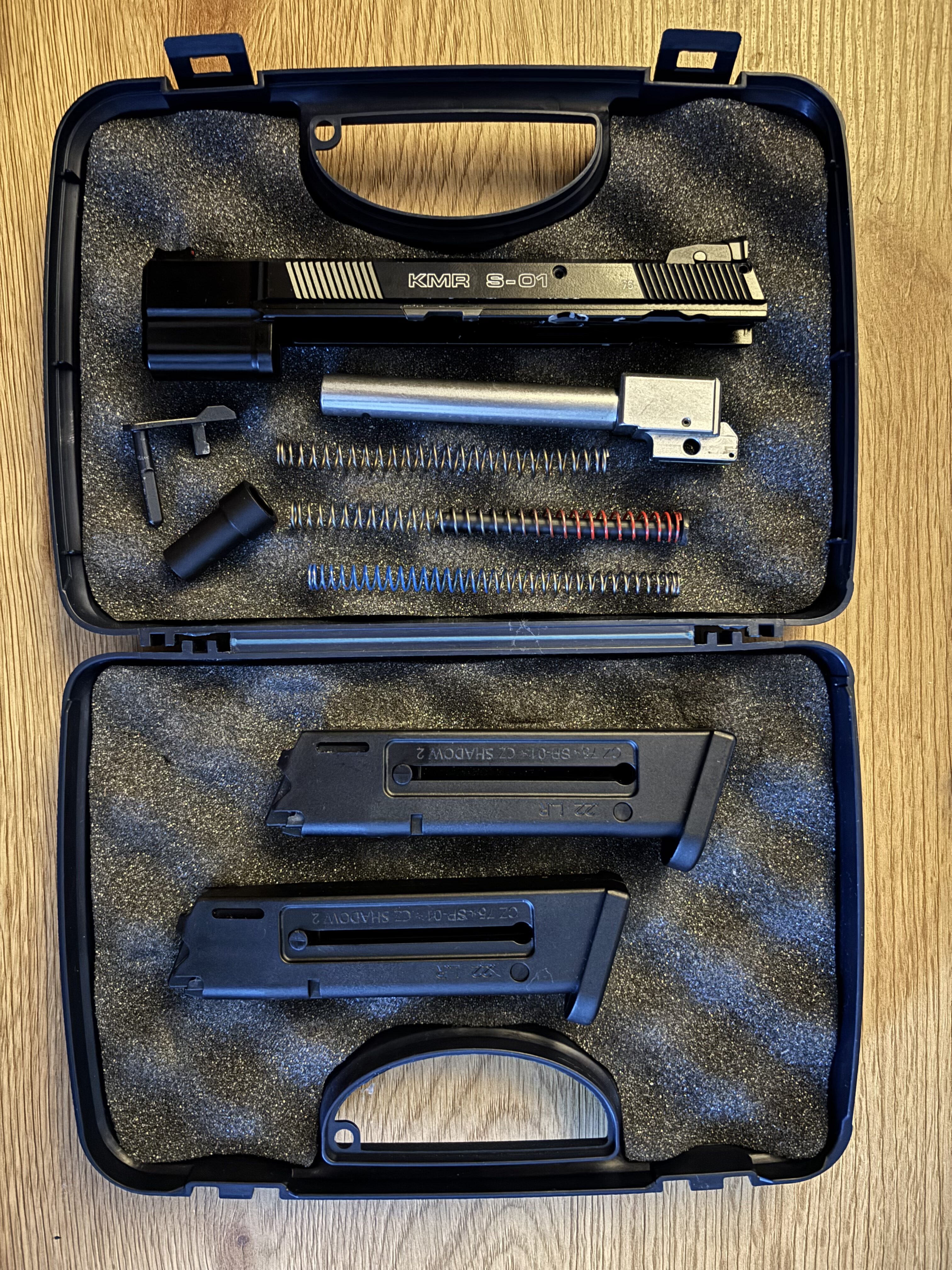 Kmr konverzija 22lr za CZ75, CZ P01 i Shadow 2
