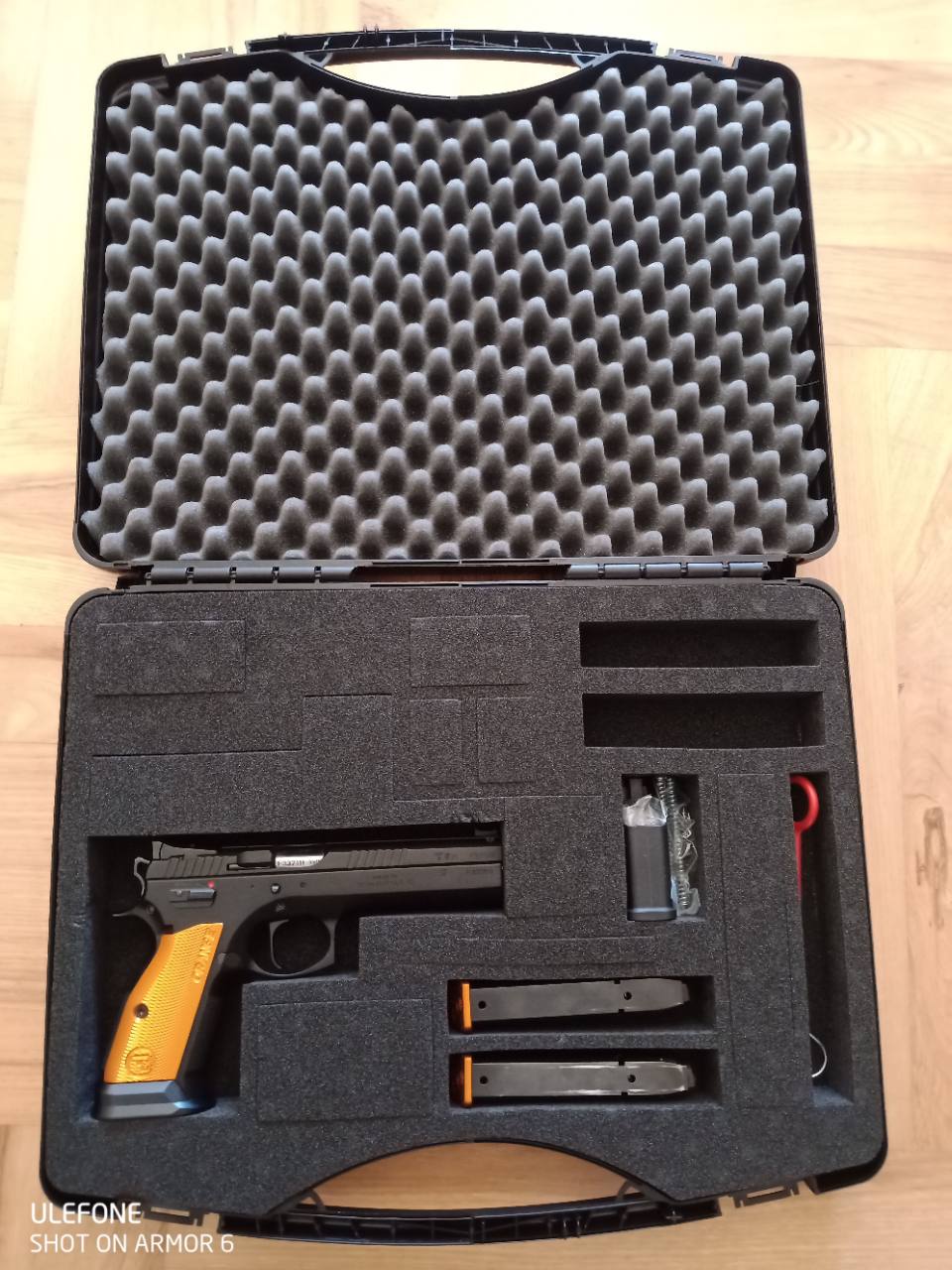 CZ 75 Tactical sport Orange