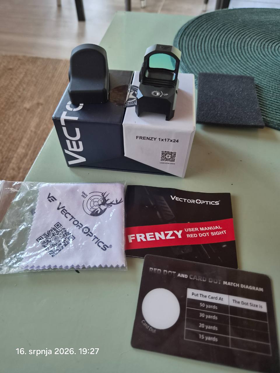 Vector Optics Frenzy 1x17x24 Red Dot Sight