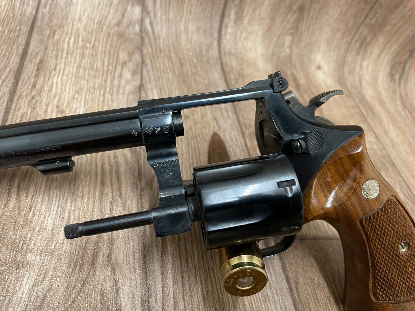 Sportski revolver “Smith & Wesson” M-14 Masterpiece, cal. .38 special, 6″ cijev