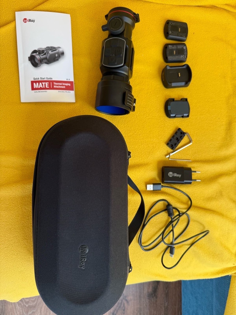 Infiray Mate MAH50 termovizijski clip-on, izvrsno stanje + 2 baterije