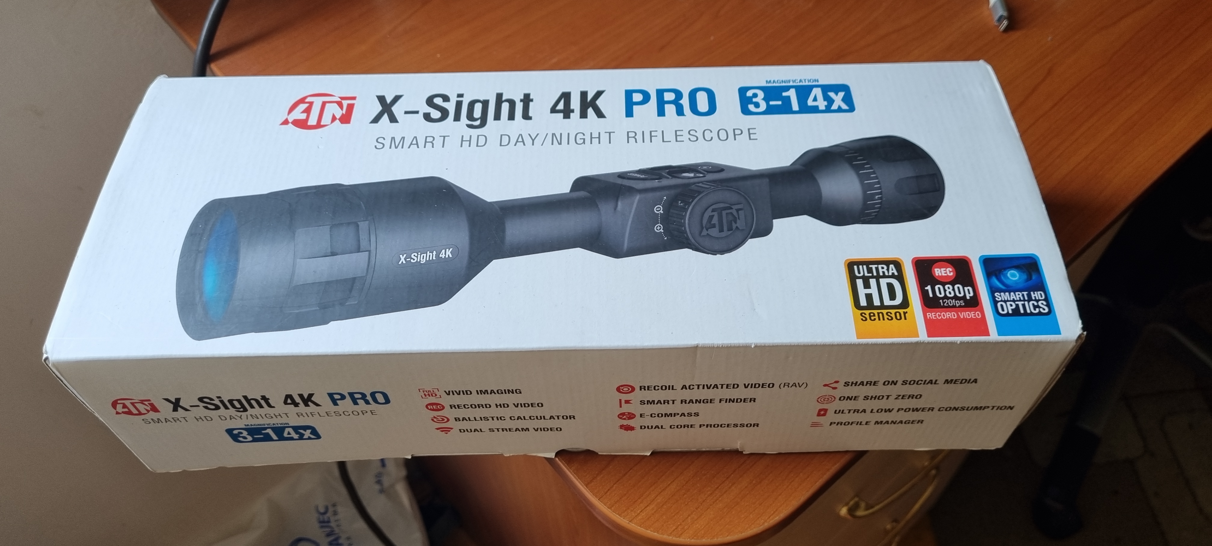 PRODAJEM ATN X-Sight 4K Pro 3-14x (Kao novo, kupljeno u HR )