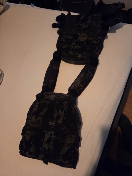K-Zero SF Plate Carrier Black Multicam