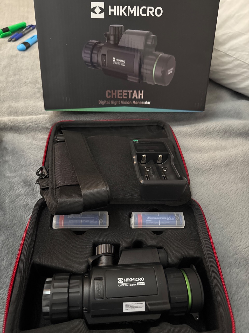Hikmicro Cheetah sa adapterima
