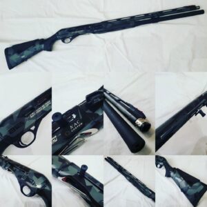 Poluautomatska sačmarica Breda B12i u jedinstvenom camo dizajnu