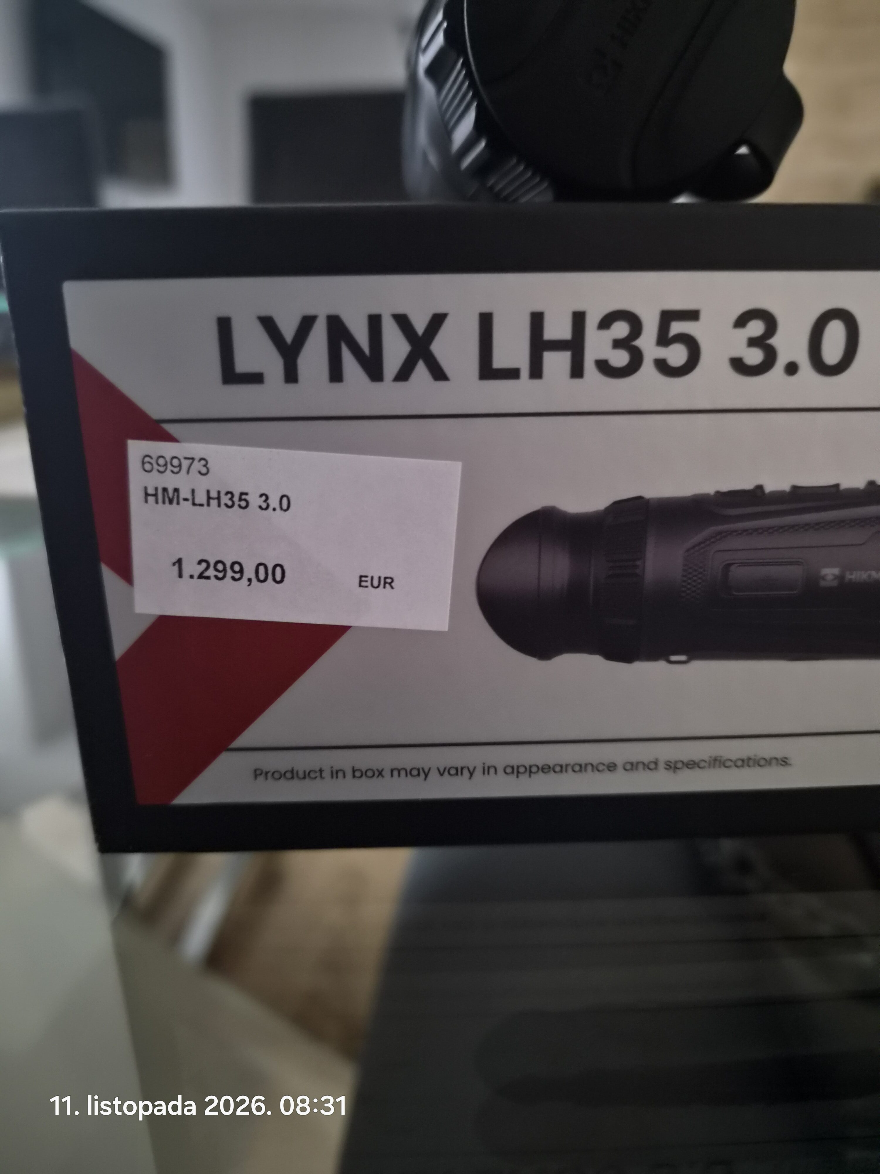 Termalni osmatrać HIKMICRO Lynx LH35 3.0,